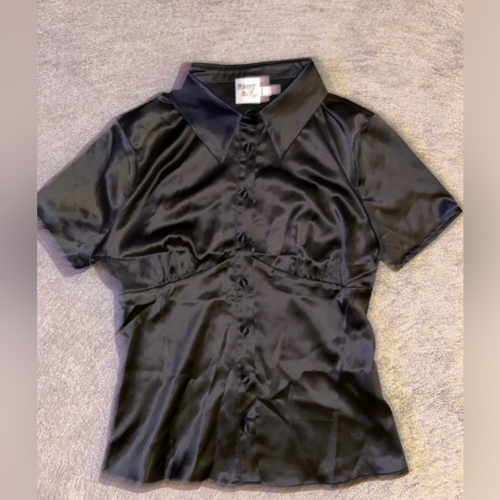 black princess polly button down - Picture 2 of 6
